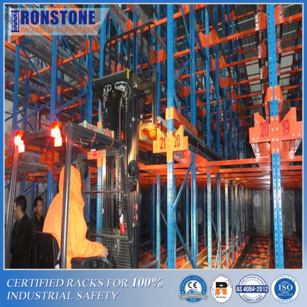Quality High Efficient Radio Shuttle Runner Racking With Special Design for sale
