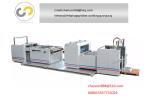 Automatic vertical paper laminator, sheet paper laminating machine from sheet to