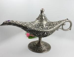 Wholesale Shinny Gifts Home Decorative Aladdin Magic Lamp Trinket Box from china suppliers