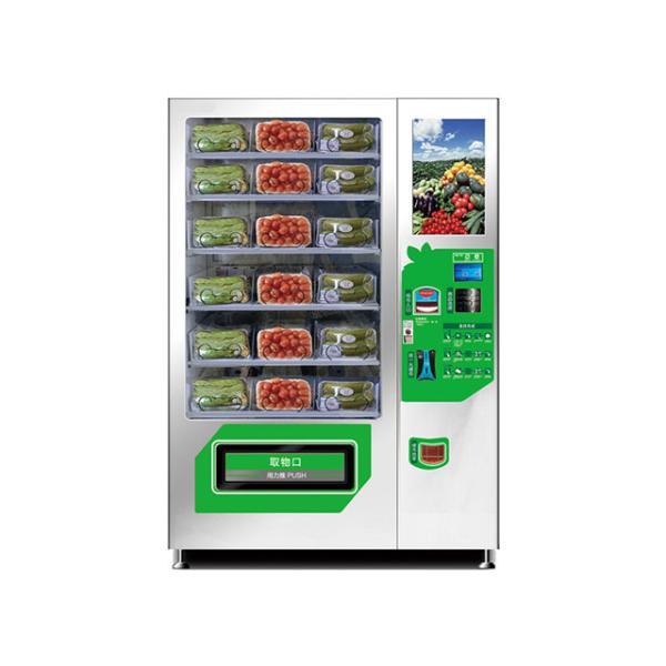 24 Hour Milk Vending Machine , Combination Drink And Snack Vending Machines