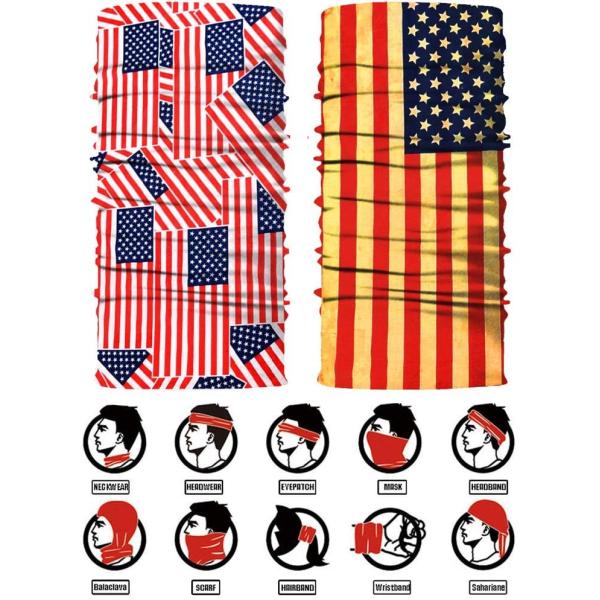 Universal Ear Loops Face Balaclava Headwear Reflective Bandana