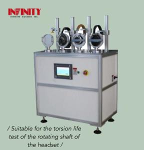 Remove Earphone To Detect Rotating Shaft Performance With Headphone Torsion Life Testing Machine IZ1011