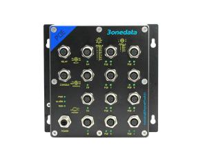 Wholesale Managed 8 Port Industry Specific Ethernet Switch M12 Interface For Rail Transit from china suppliers