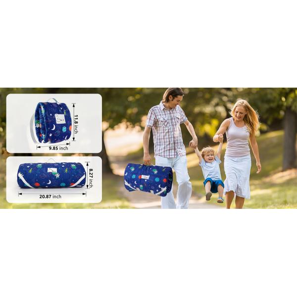 Toddler Skin Friendly Nursery Nap Mat Cotton Nap Mats For Preschool