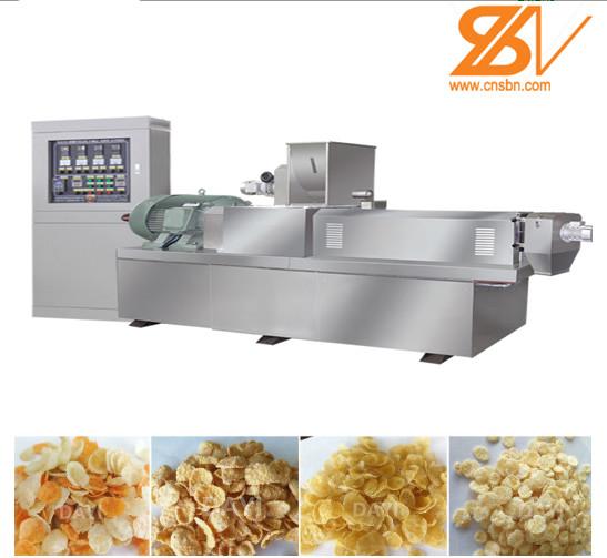Quality Stable Performance Corn Flakes Production Line / Cereal Bar Making Machine for sale