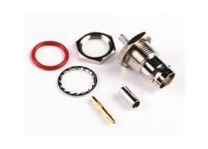China Male Antenna Coax BNC Connectors Crimp BNC Pin Connector Easy to Use on sale