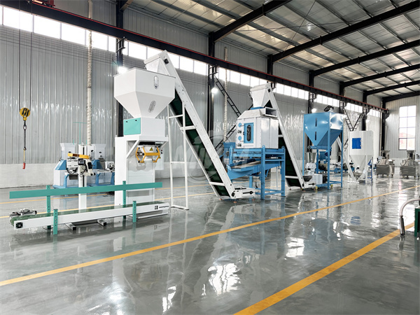 Feed pellet production line