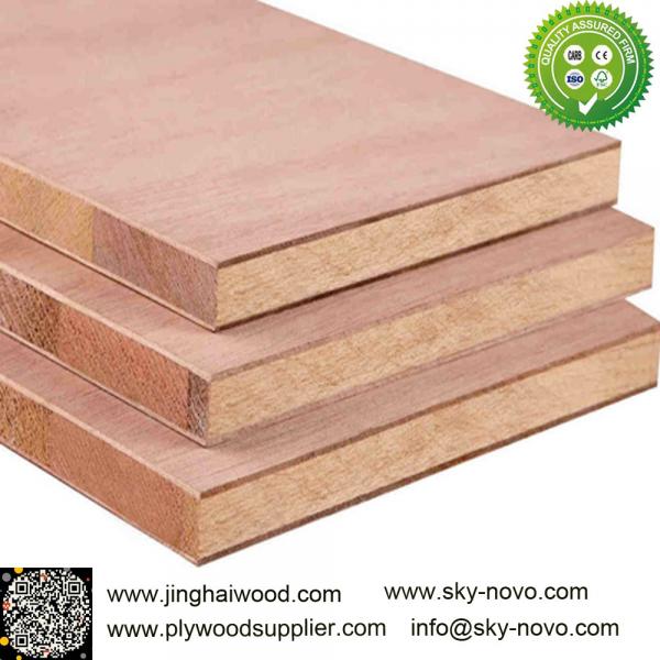 Quality Sapele,Red oak/veneer faced Blockboard for sale