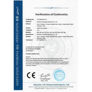 Shenzhen Bett Electronic Co., Ltd. Certifications