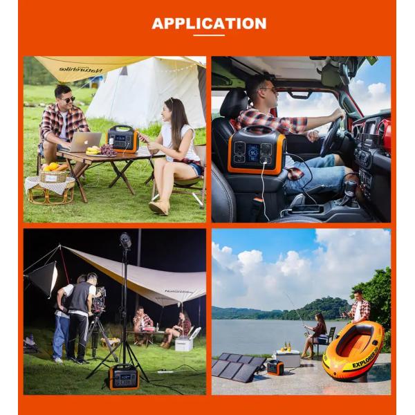 Portable 220v Battery Power Station 1200W Mobile Solar Power Station