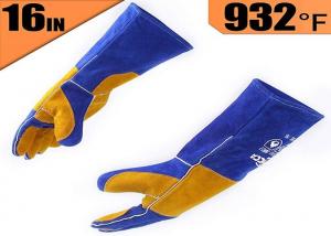 Wholesale OEM / ODM Heat Resistant Work Gloves , Heat Resistant Welding Gloves from china suppliers