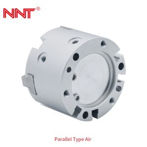 Air Fluid 3 Jaw Pneumatic Gripper Double Acting Smooth Operation