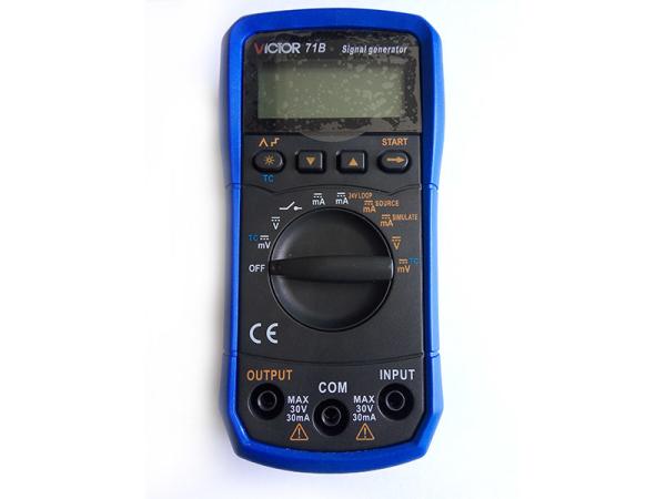 Quality VICTOR 71B Rtd Temperature Calibrator Portable Signal Process Calibrator for sale