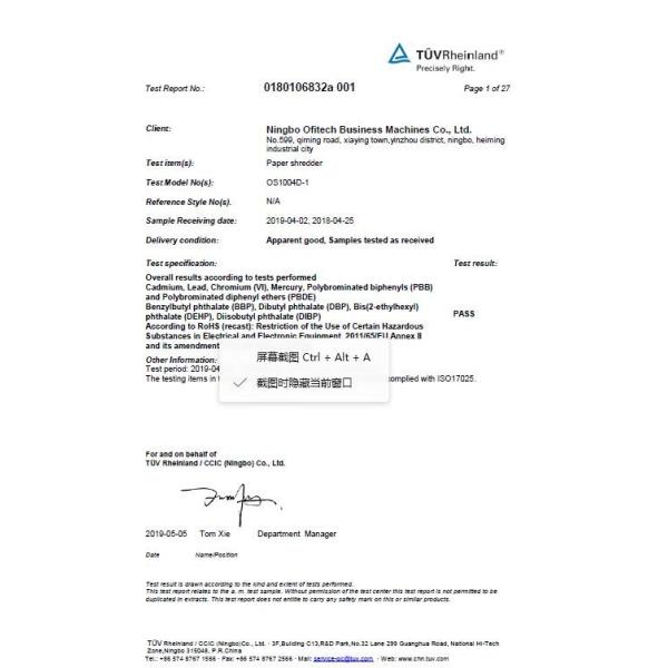 Manual Paper Shredder 6 Sheets Strip Cut Mini Plastic Shredder Affordable and Durable