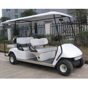 China gas golf cart 4+2seater on sale