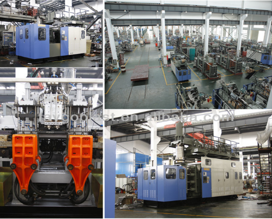 3000BHP Automatic PET Bottle Moulding Machine / Blowing Machine 200mm Mold Thickness