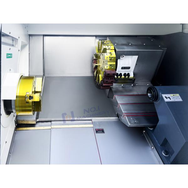 TCK50 Small CNC Lathe Machine Light Duty Slant Bed Turning And Milling Center For Metal