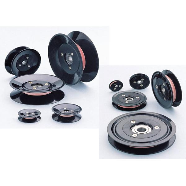 Pink color Roller plastic cable pulley with high speed bearing , 95% AL2O3 materials