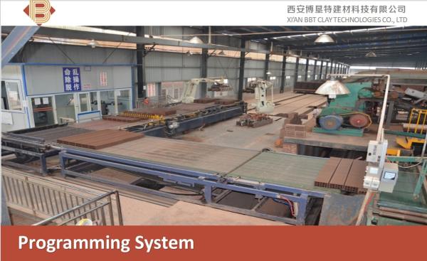 Quality Programming System For Automatic Clay Brick Making Line for sale