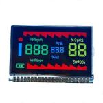 Customized 0.95 inch Segment VA Lcd Display Module, 1/4 Duty,1/3Bias,pin