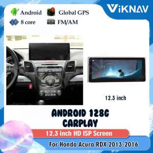 Wholesale For 2013-2016 Acura RDX 12.3 Inch 8 Core Touch Screen Stereo Navigation Multimedia Player Wireless Carplay 4G BT from china suppliers
