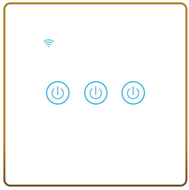 500W Alexa Google Tuya Smart Switch Home Zigbee Wireless Switch