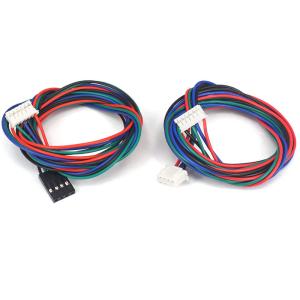 China 2m ABS 4Pin 3D Printer Accessories 6 Pin Stepper Motor Extension Cable on sale