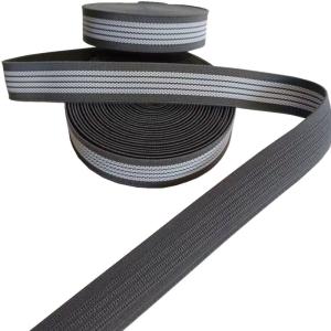 Wholesale Polyester 25mm Anti Slip Webbing 50m Roll Couch Elastic Webbing from china suppliers