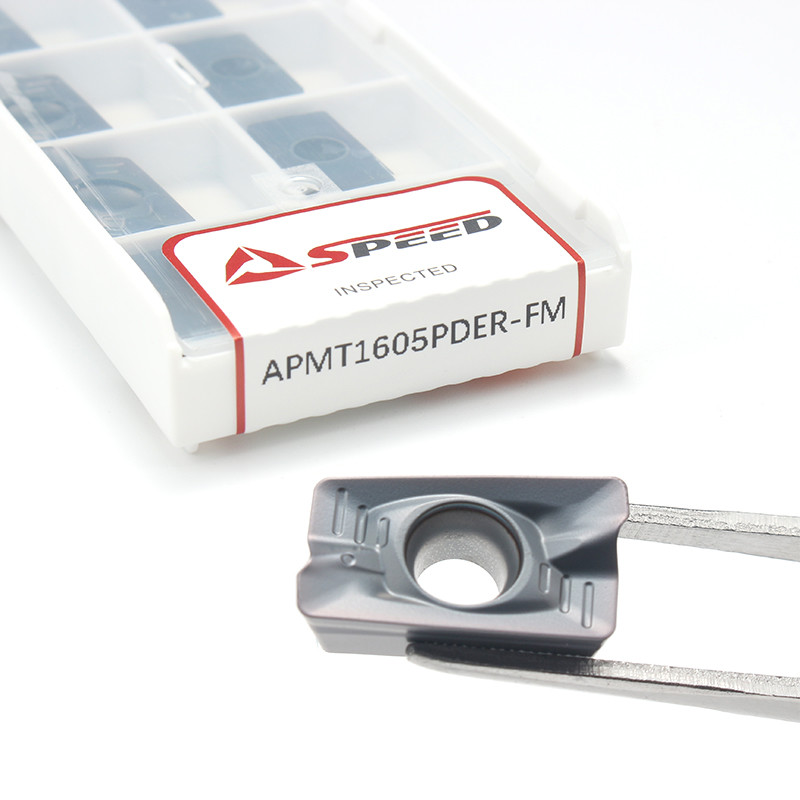 Wholesale Square Metalworking APMT Insert with Excellent Chip Evacuatio APMT1605PDER-FM from china suppliers