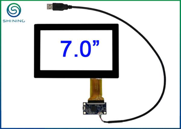 Quality 7" USB Interface Multi Touch Panel Glass With Projected Capacitive Technology PCT for sale