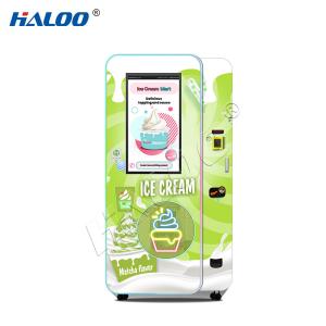 Wholesale Haloo Vending Machine Manufacturer 32 Inches Advertisement Smart Touch Screen Ice cream Vending Machine from china suppliers