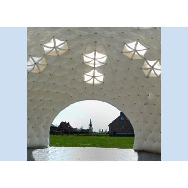 10 Meters Dia. White Big Inflatable Golf Tent With Windows On Top N Removable Door