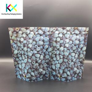 China Custom Printed Compostable Packaging Bags CTP Printing Kraft Paper Pouches on sale