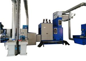 China Nonwoven Polyester Wool Carbon Fiber Vibrating Feeder Machine on sale