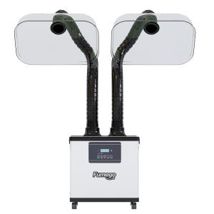 120W Fume Extractor For Nail Beauty Salon Moxibustion With 3 Layers High Efficient Filters