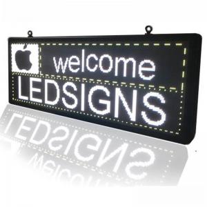 China Programmable Car Rear LED Window Display Signs P10 Full Color With WIFI Control on sale