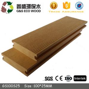 China ECO Friendly Wood Plastic Composite Flooring 140 X 23mm Outdoor Plastic Wood Tiles on sale