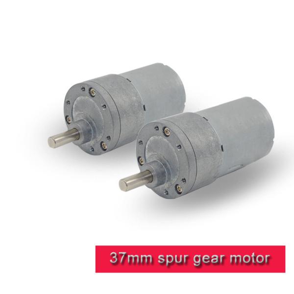 Offset Shaft DC Spur Gear Motor High Torque Mini 12v 24v 24v DC Motor With Gearbox