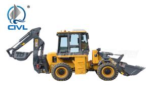 China CVWZ30-25 Backhoe Wheel Loader , Compact Front End Loader 2.5 Ton on sale