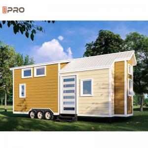 China Modern Design House On Wheels Prefab Container Office Light Steel Structure Tiny House on sale