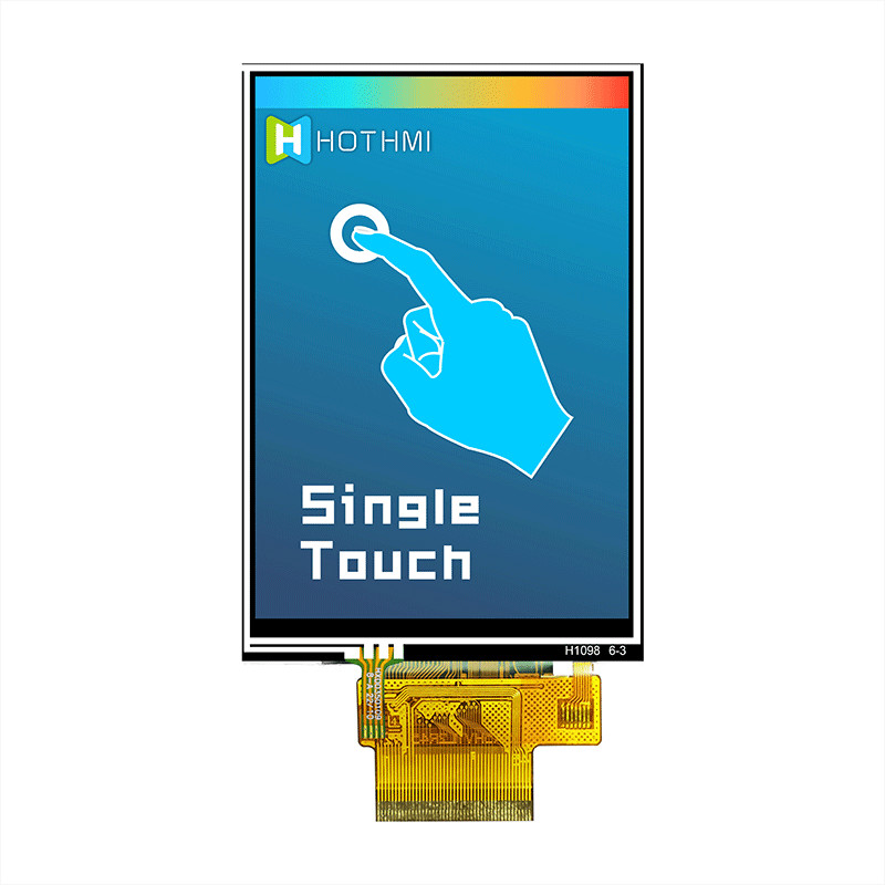 Practical 3.3V 3.5" TFT LCD Module , 45PIN Capacitive LCD Display TFT-H035A5HVTST2R45