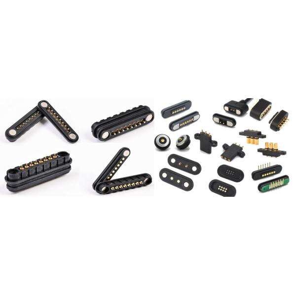 Customized Spring Force 8 Pin Magnet Charging Base Contact And Probe Magnet Base 0