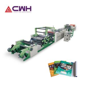 Wholesale Fully Automatic Staple Pin Exercise Book Making Machine/Note Book Printing and Stitching Machine from china suppliers