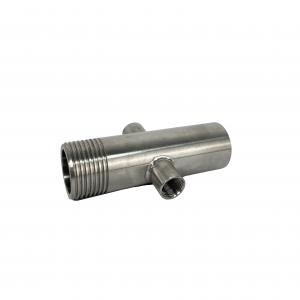 Wholesale Sanitary Fittings SUS316L 1/2&quot;-12&quot; Connector Duplex Butt Weld Pipe Cross Adaptor from china suppliers