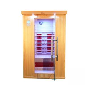 Wholesale Red Cedar Wooden Pure Infrared Home Electric Sauna Room For Body Fitness from china suppliers