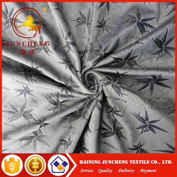 2020 winter embossed pattern velour for fashion apparel