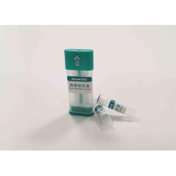 Durable DNA Extraction Kit Feces Stool Collection Tube Washing Solution 3 Steps