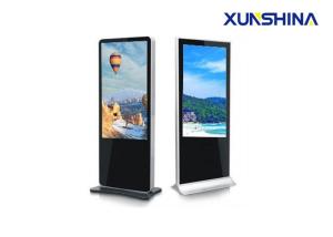 China Wifi Network University 43 Floor Standing LCD Advertising Display With Android on sale