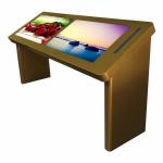 Two Screen Media Dual Interactive Multi Touch Table 43" Usb Android Windows