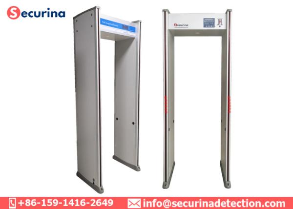 Quality Security Alarm High Sensitive Metal Detector 8 Detecting Zones 0-255 Sensitivity Adjustable for sale